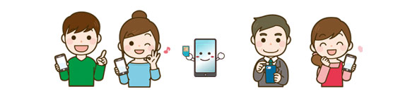大人向けのスマホ